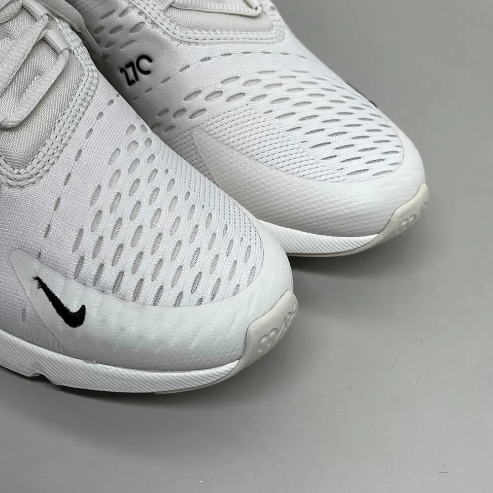 NIKE W Air Max 270 Foam Insole Mesh Sneakers Women's Sz 7 White Gold DZ77736 001 - Picture 2 of 12